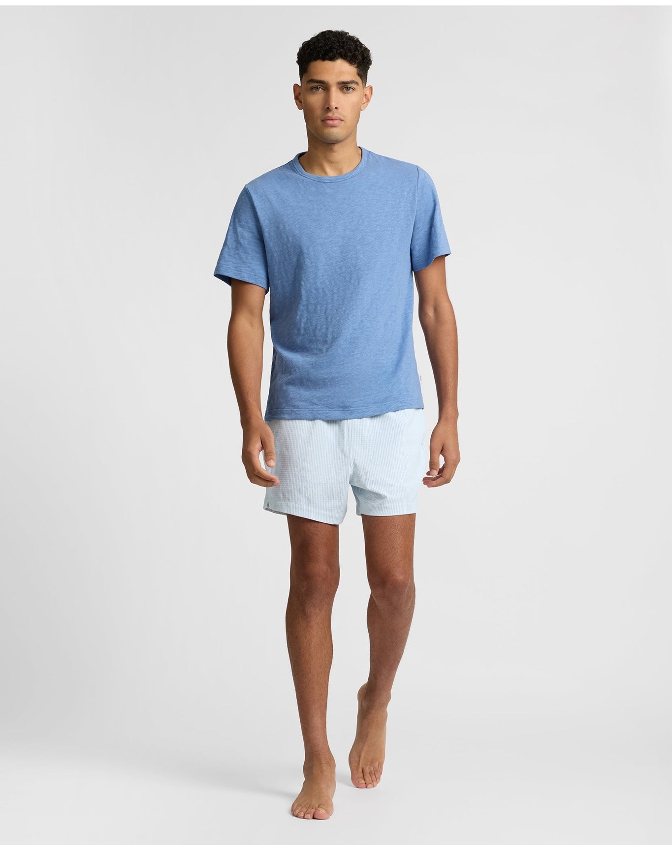 Men | Heavyweight Slub Tee | Indigo