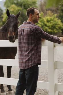 Men | John Shirt | Plaid x Multi