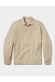 Men | Lennox Jersey Polo | Oat