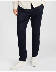 Men | Lyocell Tapered Trouser | Midnight