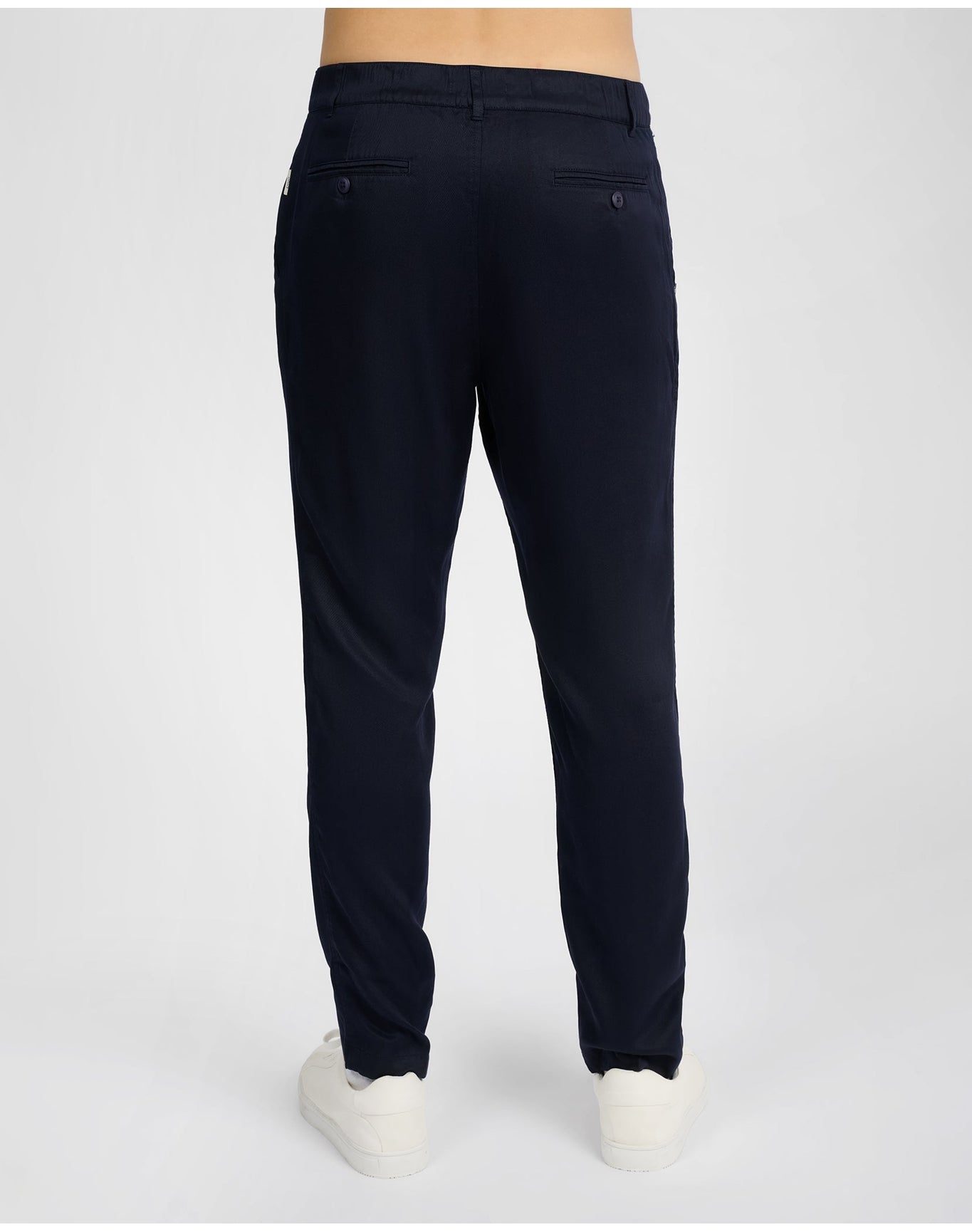 Men | Lyocell Tapered Trouser | Midnight