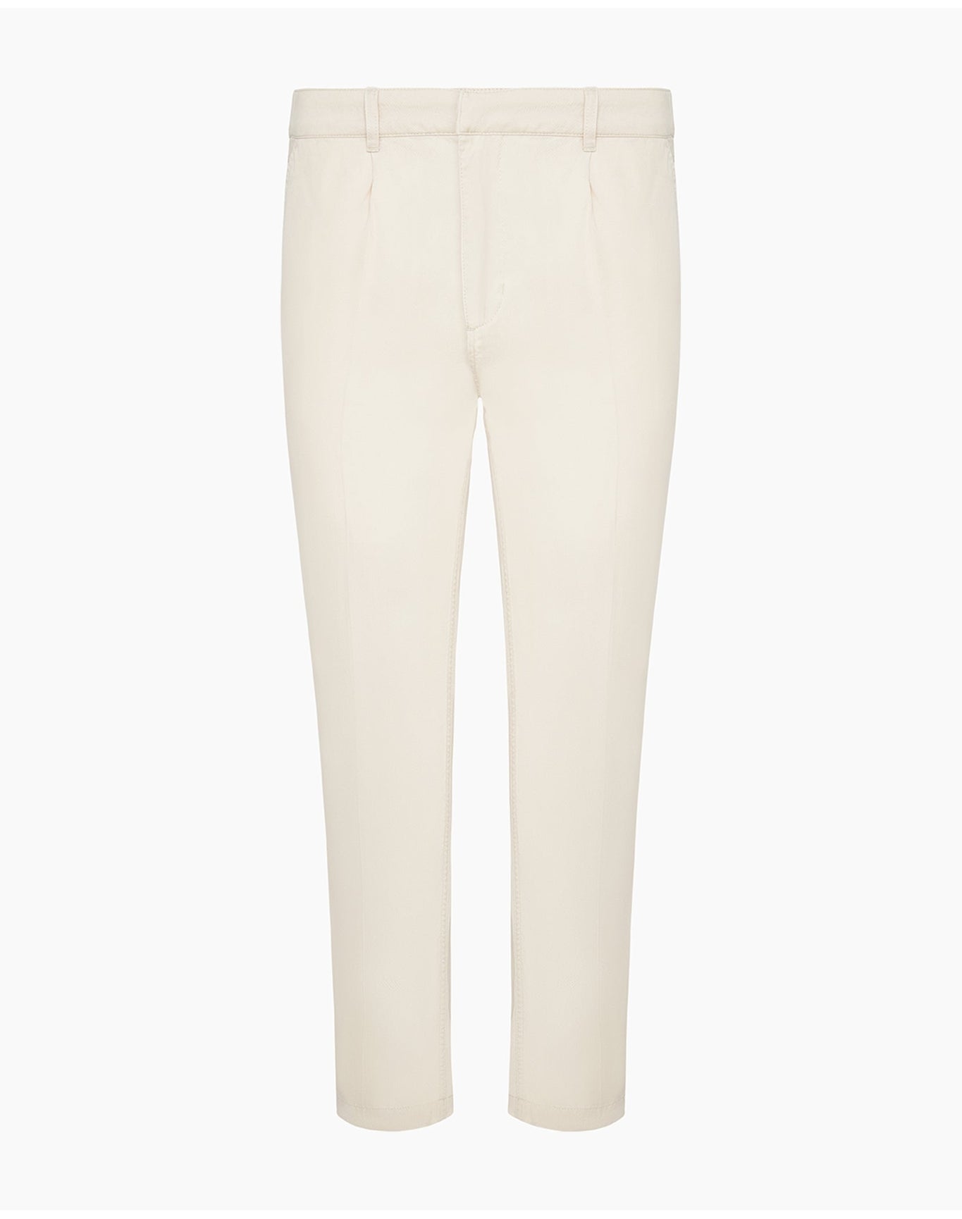 Men | Lyocell Tapered Trouser | Stone