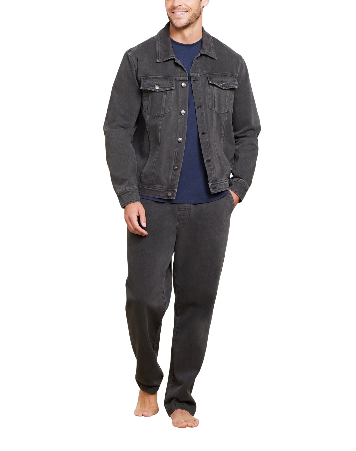 Men | MC Brushed Twill Jacket | Carbon