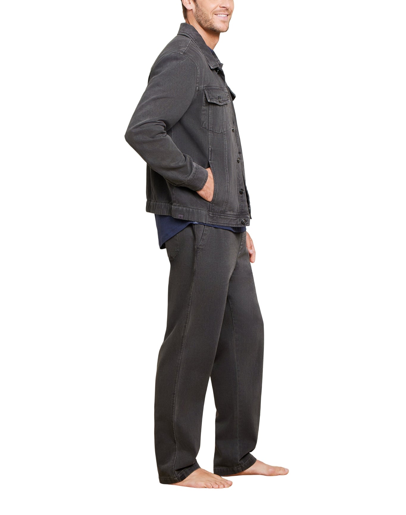 Men | MC Brushed Twill Jacket | Carbon