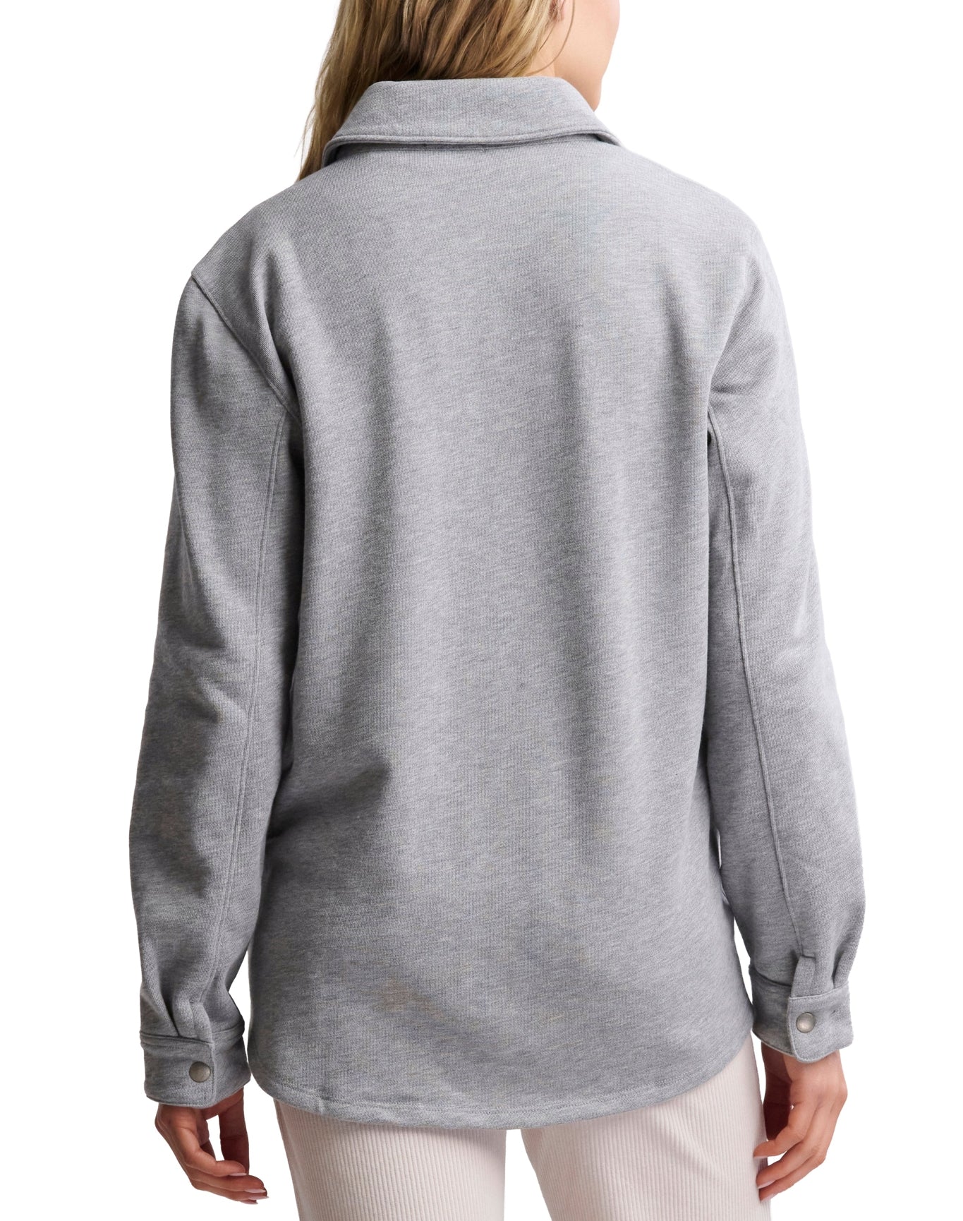 Men | MC French Terry Shacket | He Gray