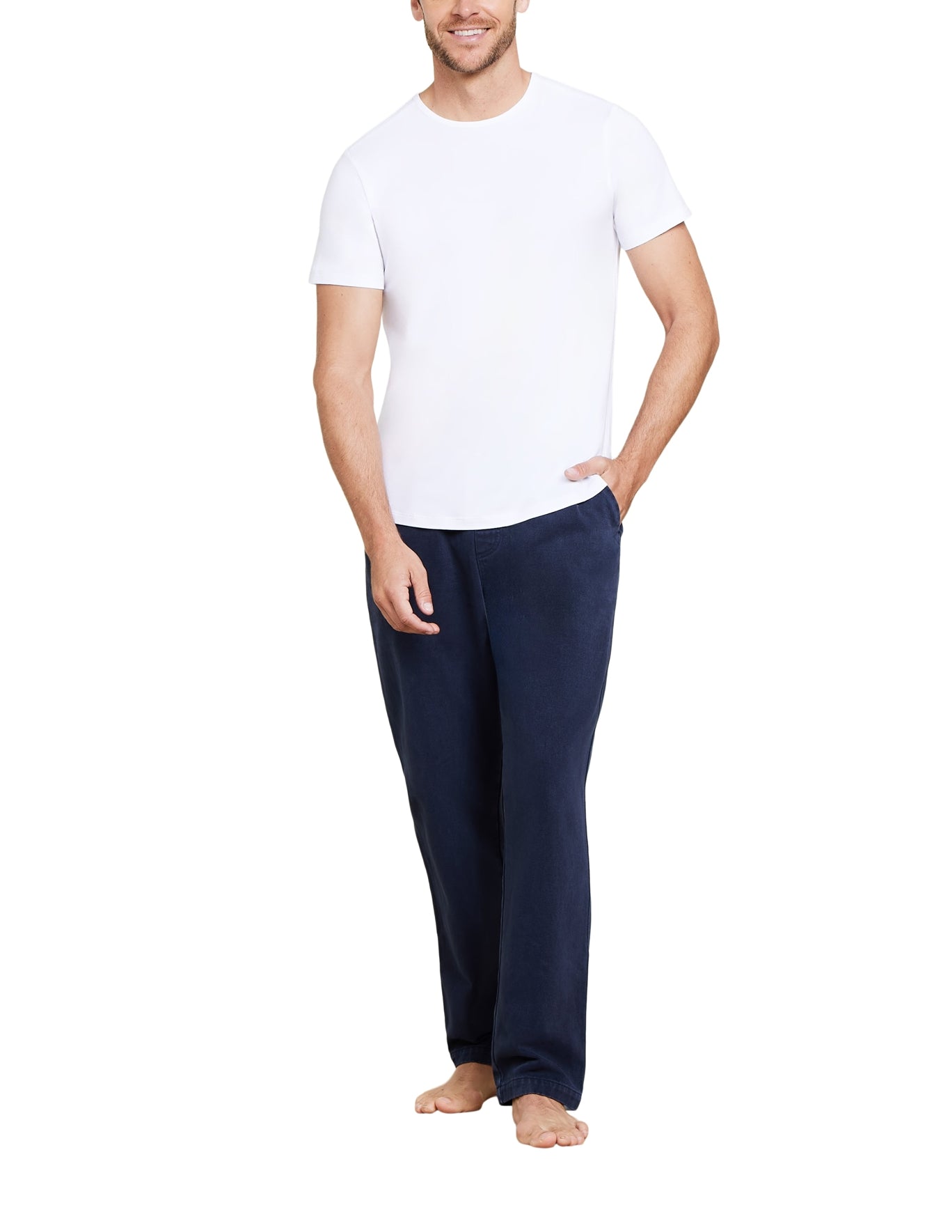 Men | MC Seamed Short Sleeve | White