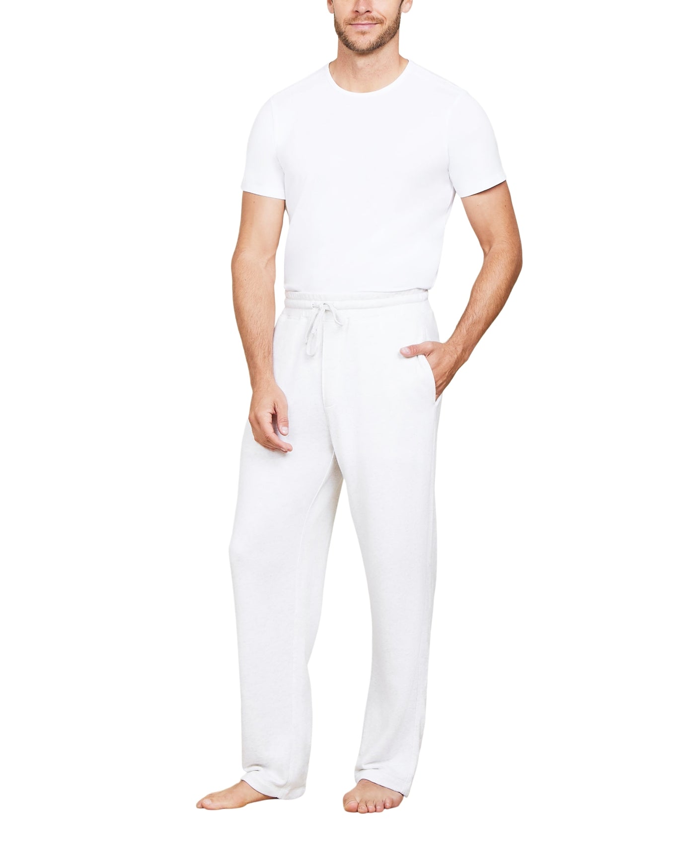 Men | MC s French Terry Pant | He White
