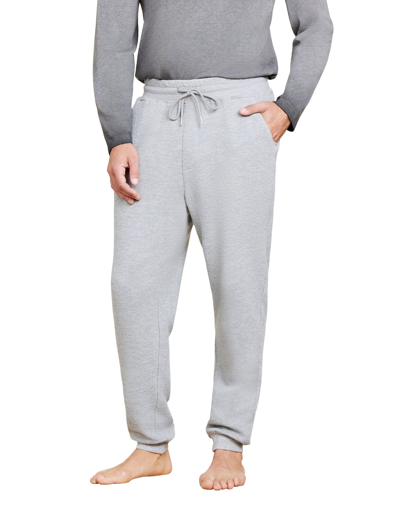 Men | MC s Waffle Knit Jogger | He Gray
