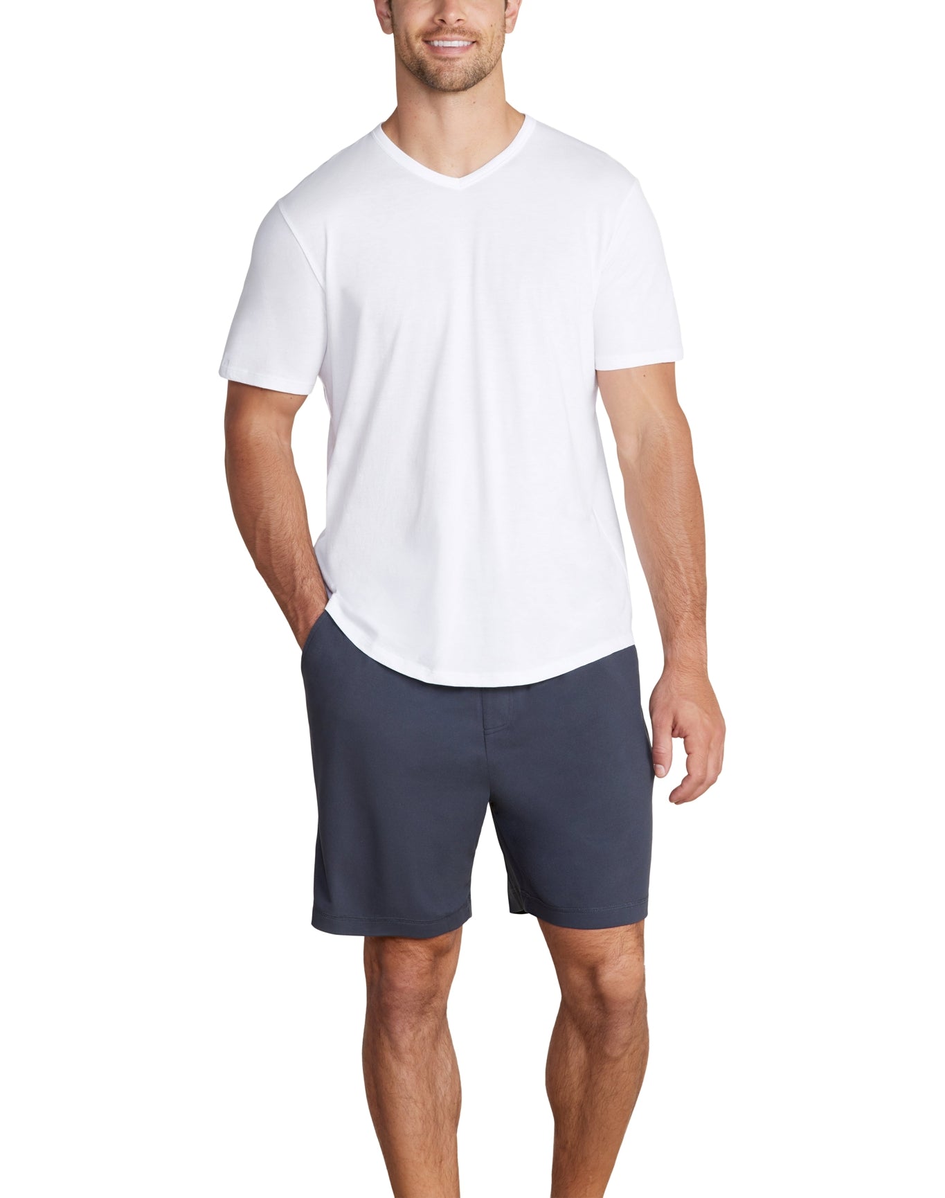 Men | MC s Washed Jersey Short Sleeve | White