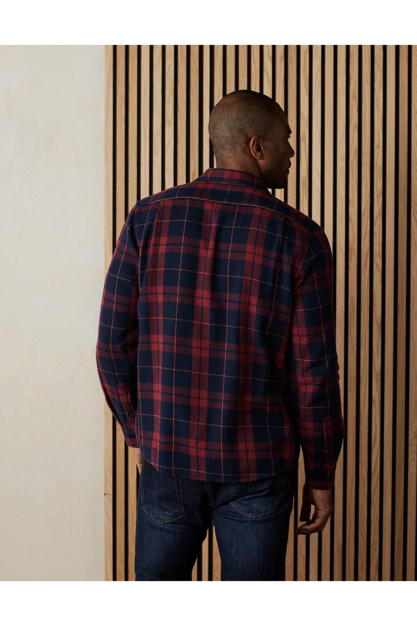 Men | Mountain Overshirt | Garnet Plaid