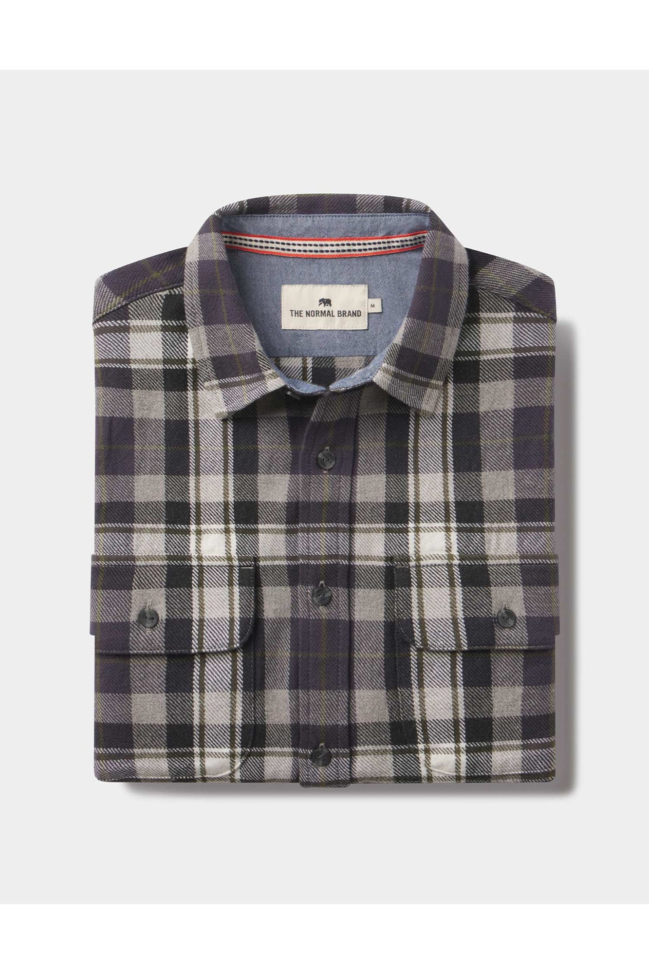 Men | Mountain Overshirt | Grey Plaid