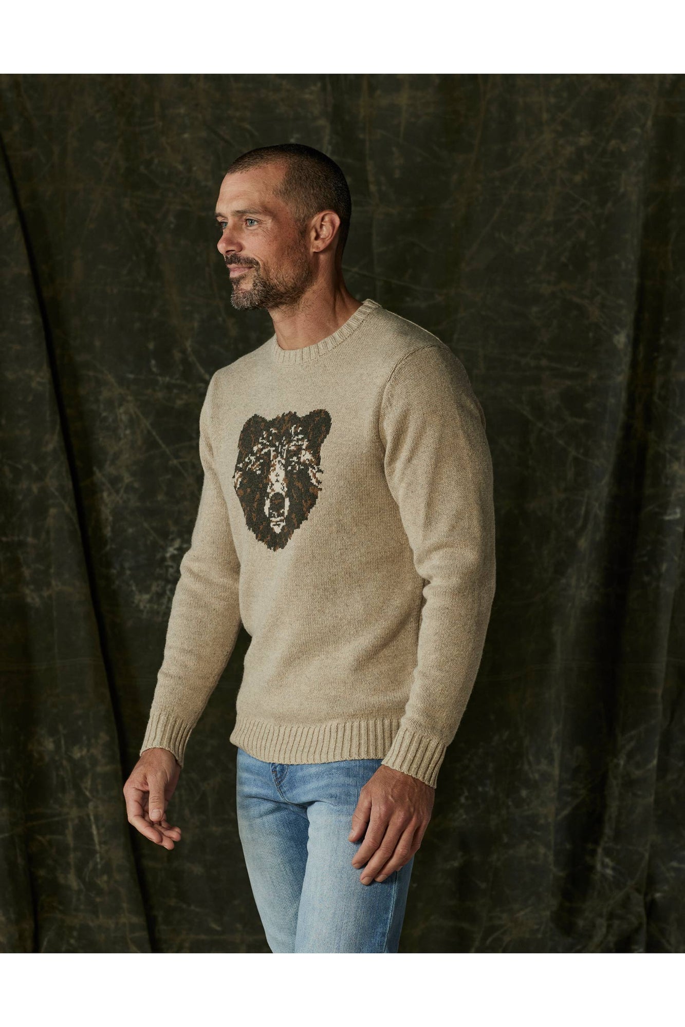 Men | Normal Bear Sweater | Oatmeal
