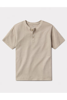 Men | Normal Jersey Henley | Pumice