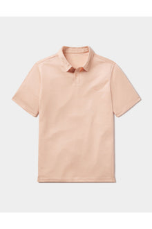 Men | Performance Pique Polo | Dusty Rose