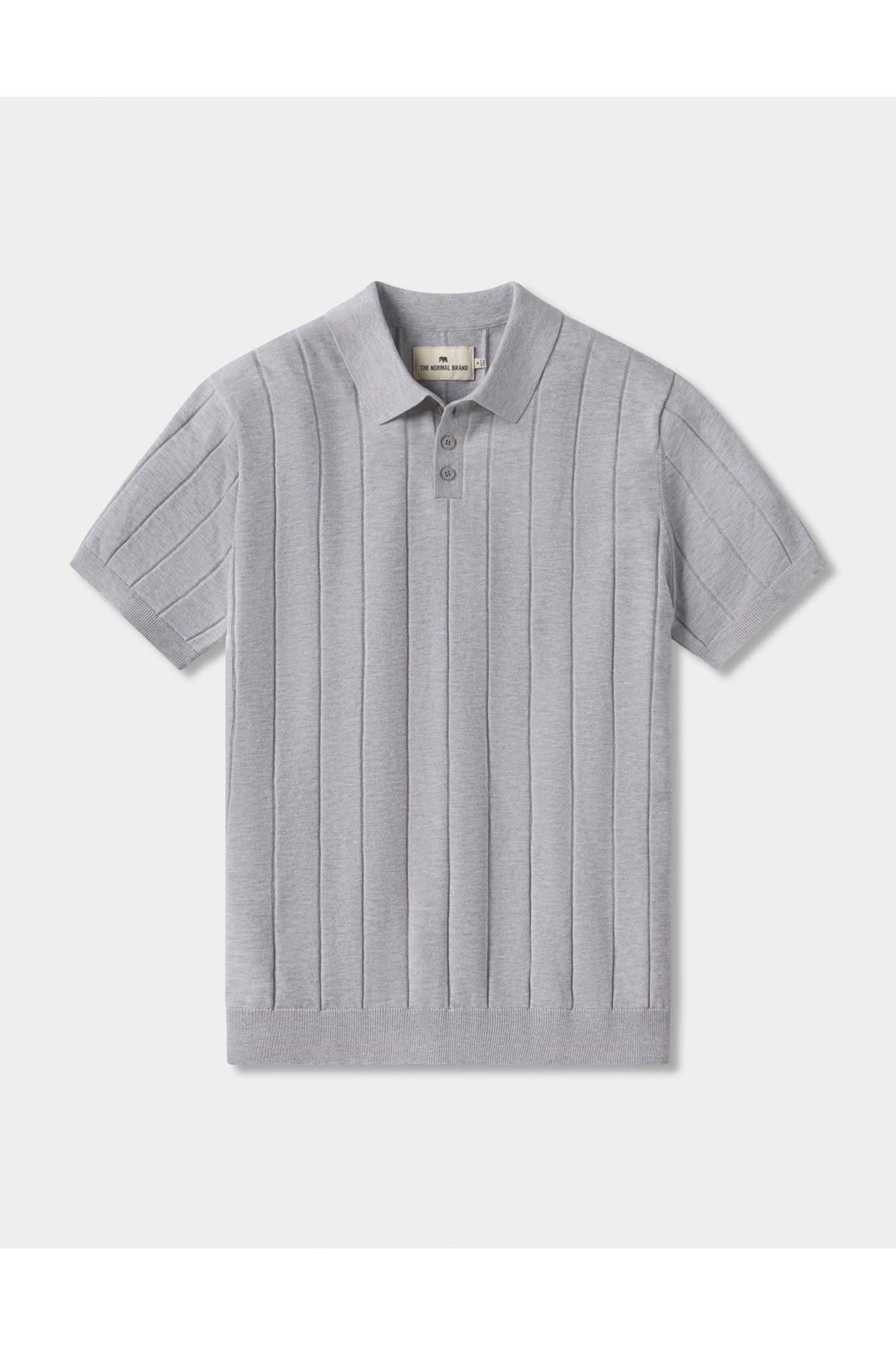 Men | Robles Rib Stitch Polo | White