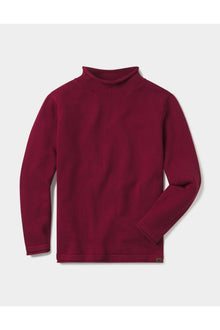 Men | Roll Neck Sweater | Wine
