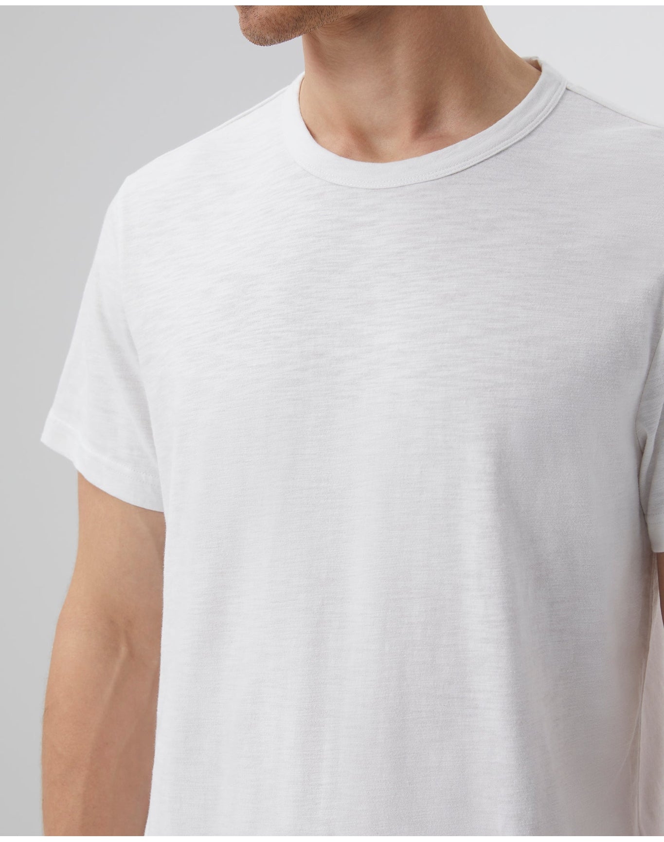 Men | Slub Tee | White