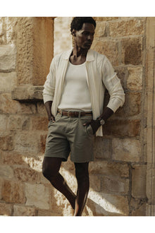 Men | Stretch Chino Short | Moss