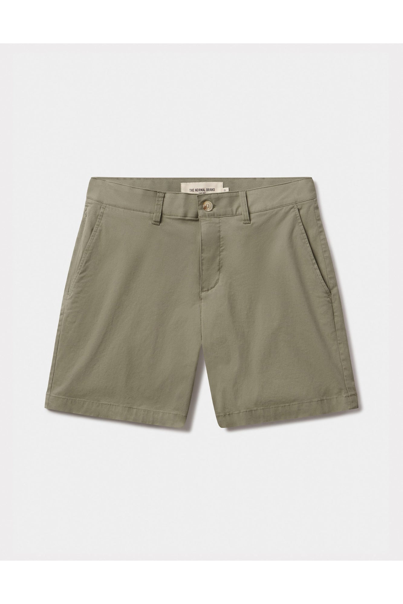 Men | Stretch Chino Short | Moss