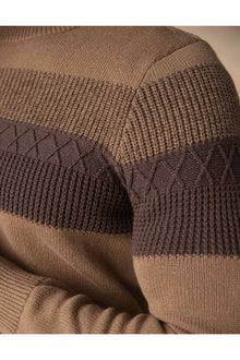 Men | Tom Stripe Crew | Jute
