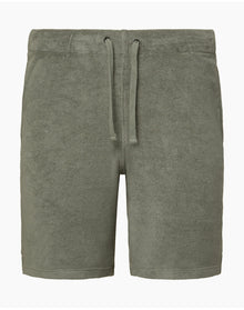 Men | Towel Terry Pull On Short | Sage