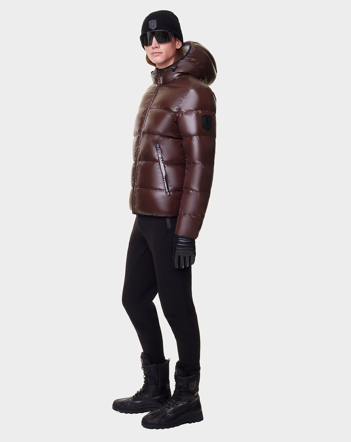 Men | CARTER Reversible Down Puffer | Chocolate