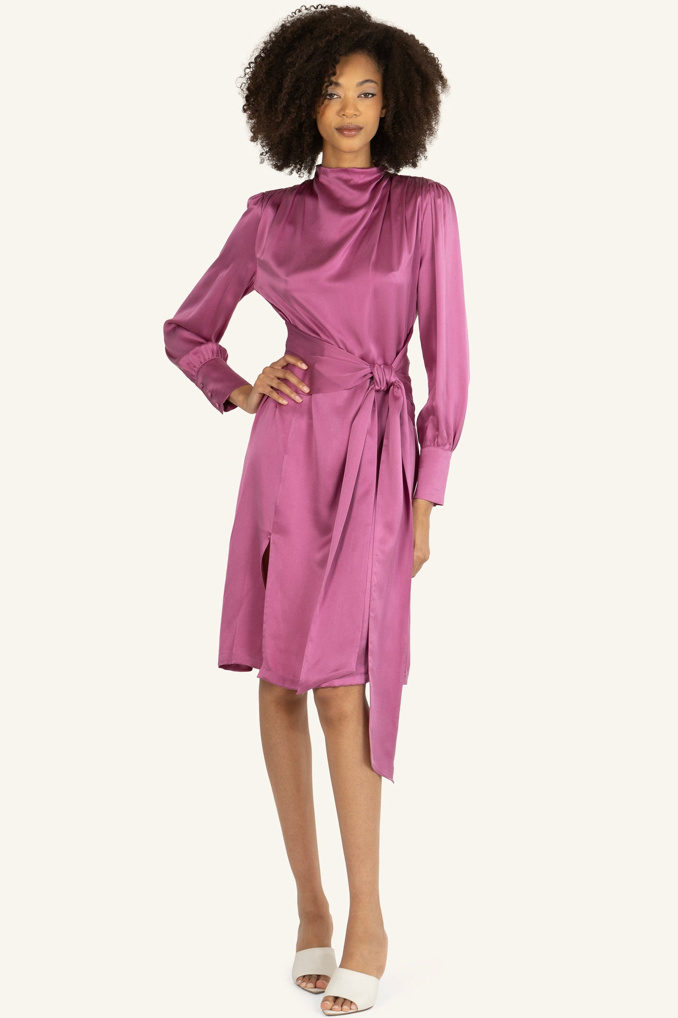 Mina Dress | Plum