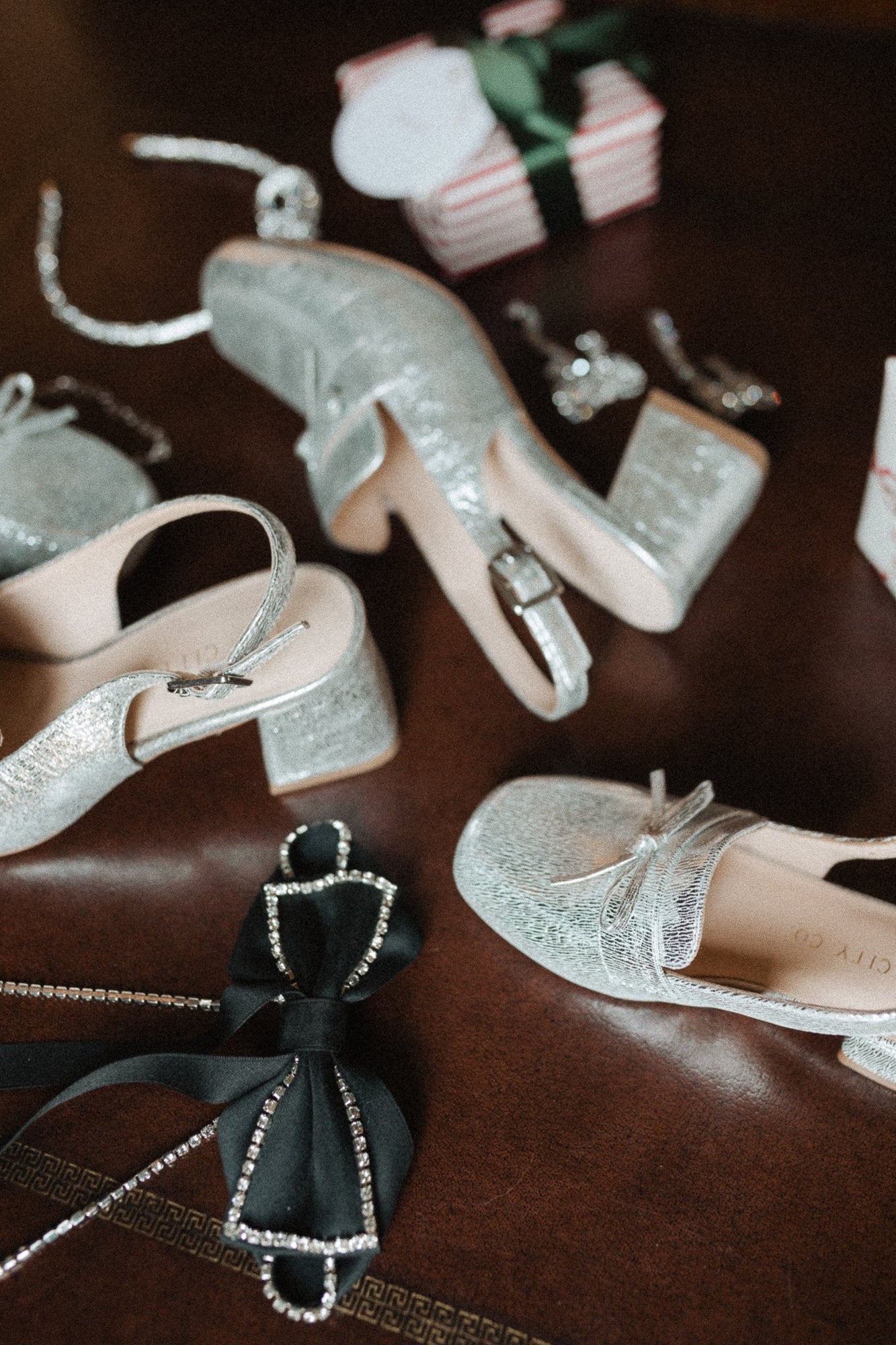 Girls | Mini Ivy Bow Loafer | Silver