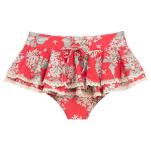 Ruffle Hot Short Bikini Bottom (w/trim) | Vintage Floral