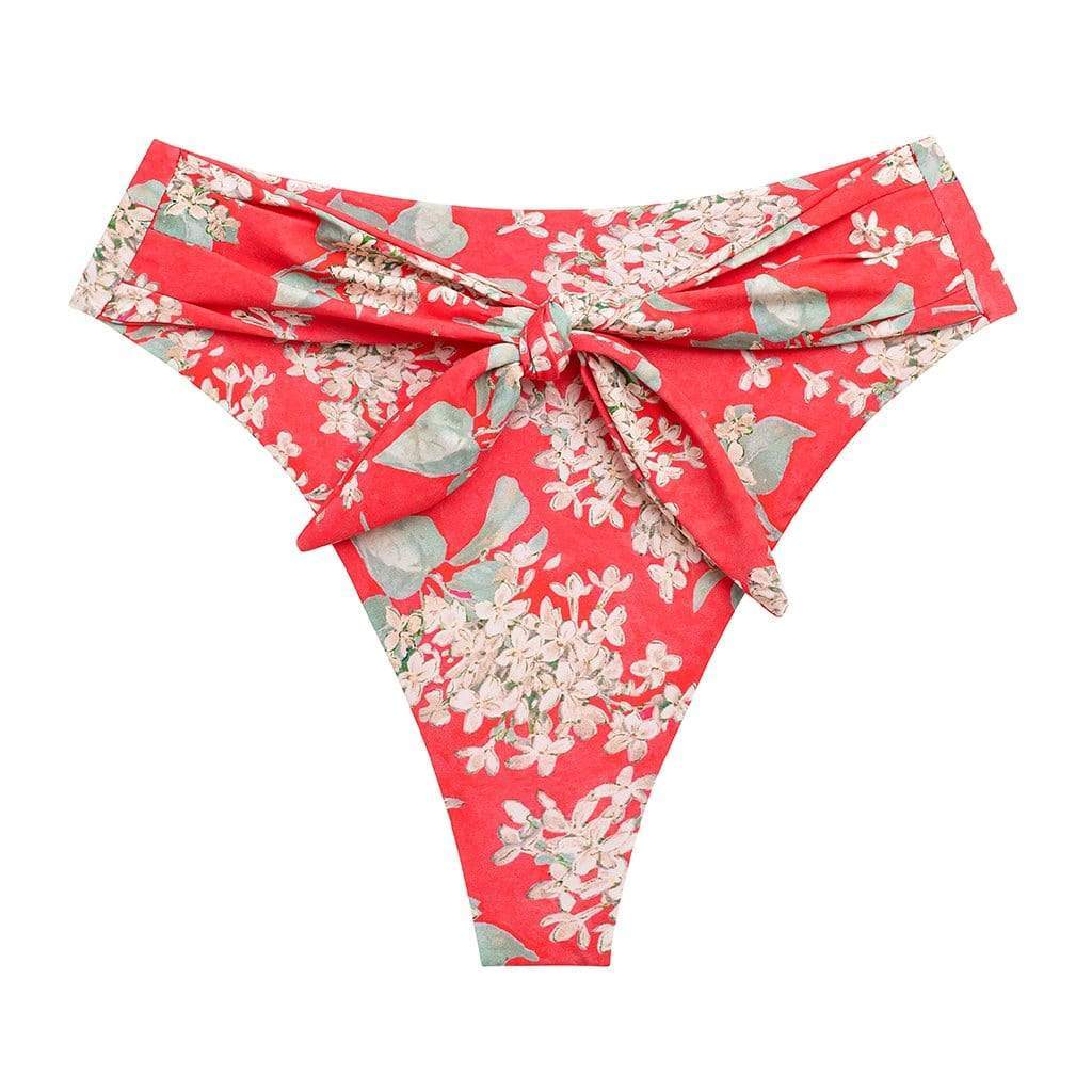 Paula Tie-Up Bikini Bottom | Vintage Floral