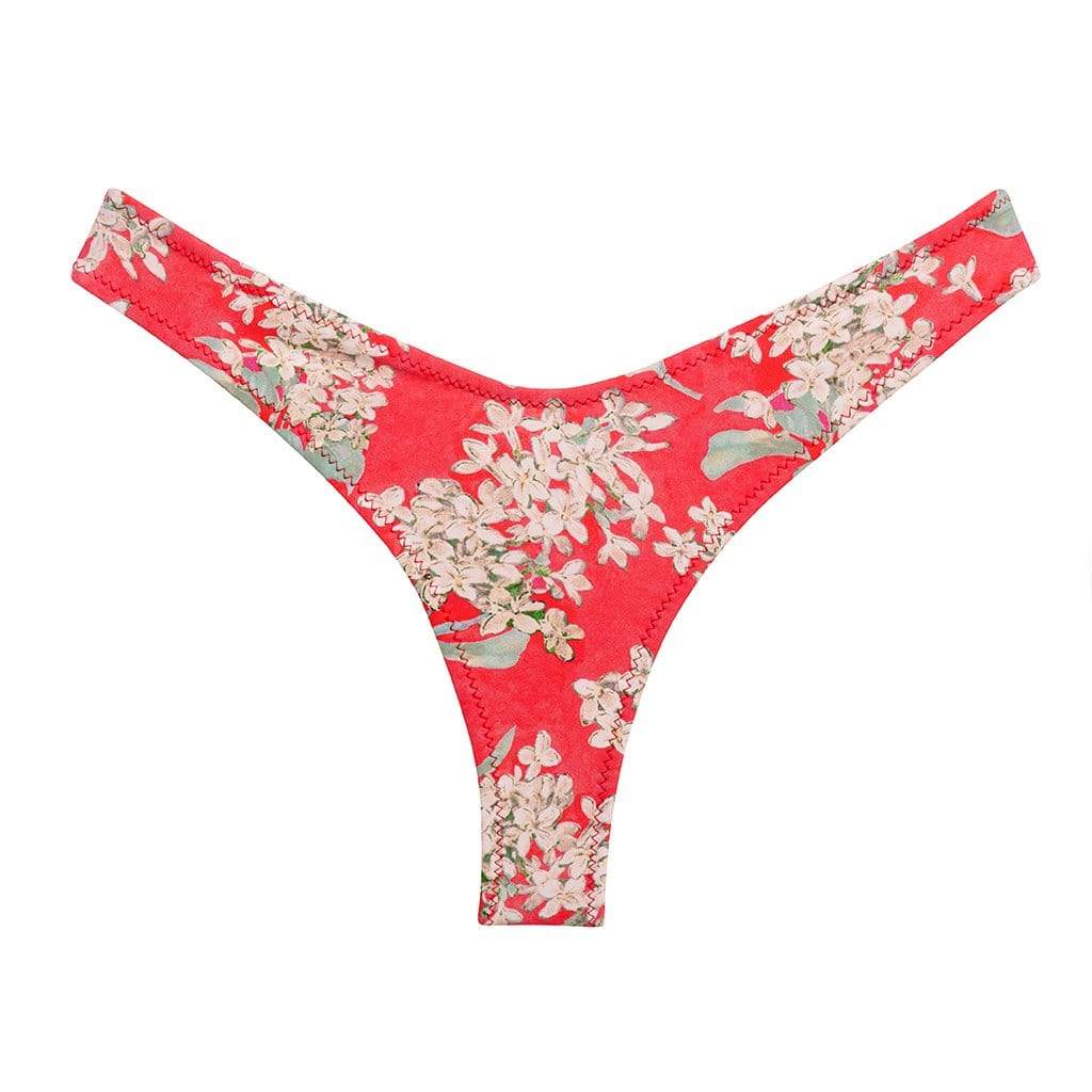 Lulu (Zig Zag Stitch) Bikini Bottom | Vintage Floral