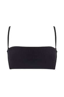 Summer Bikini Top | Black Rib