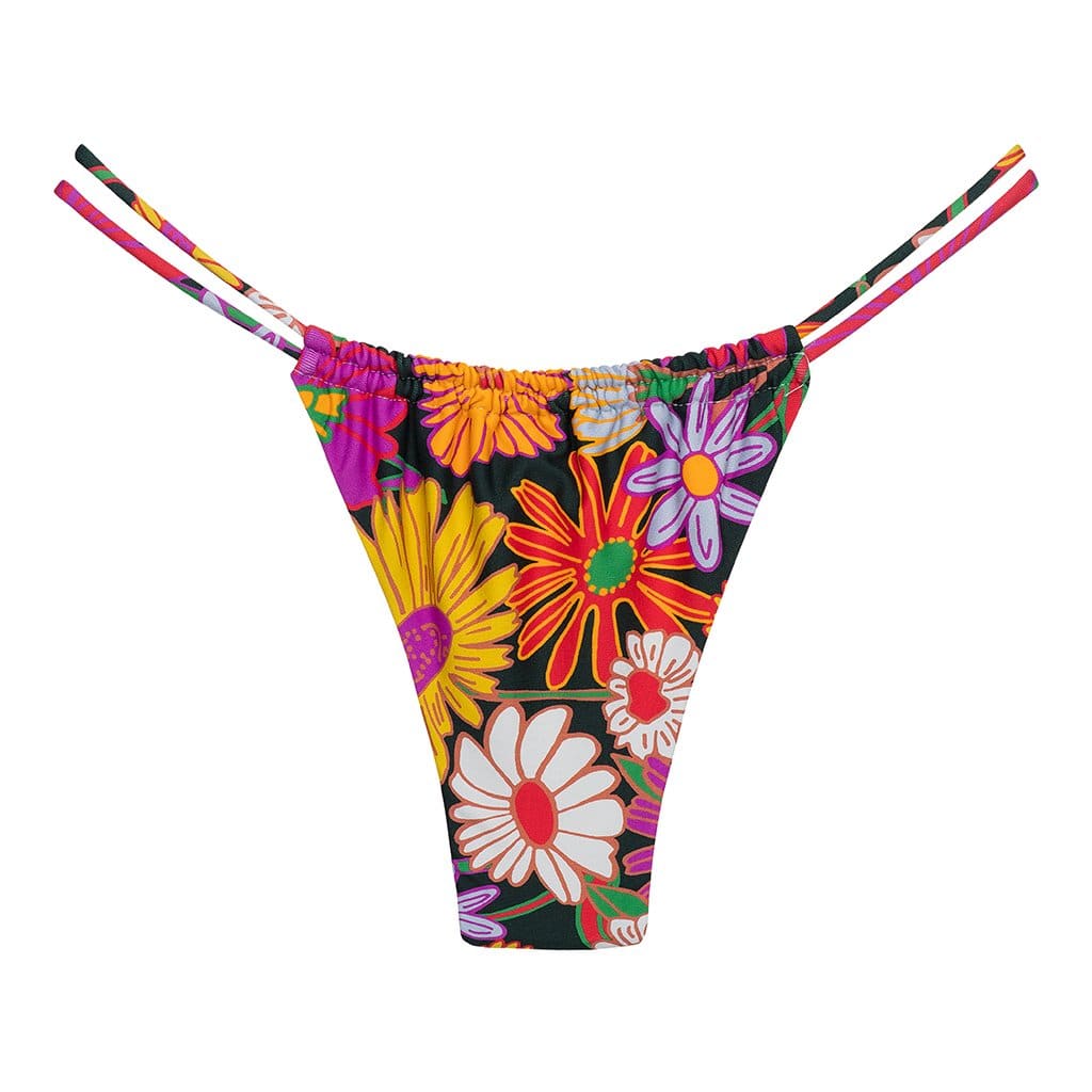 Brasil Bikini Bottom | Janeane Floral