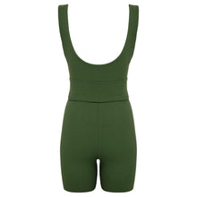 Kim Onesie | Olive Micro Scrunch