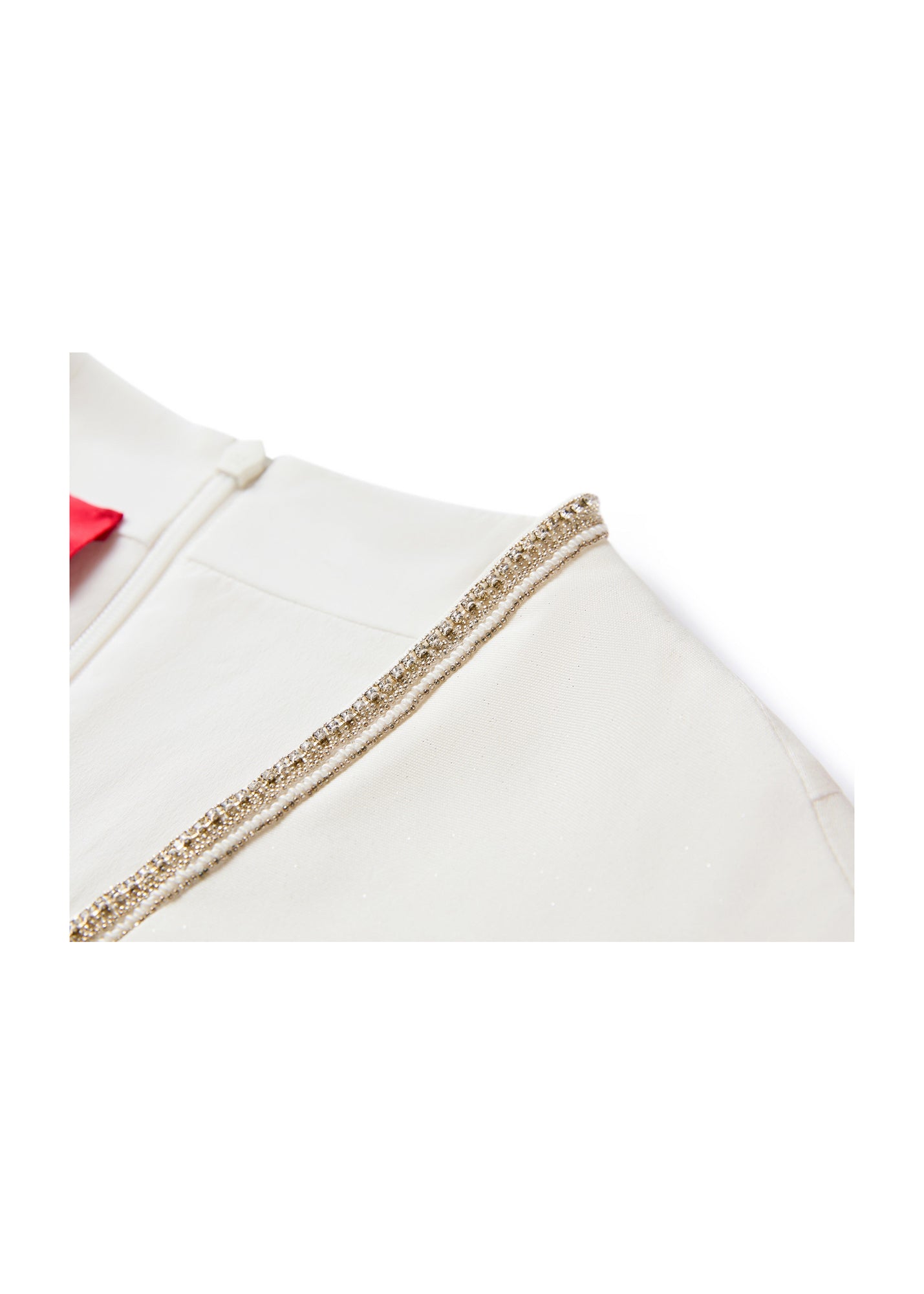 Mulberry Silk Elegant Waist-Defining Dress | White