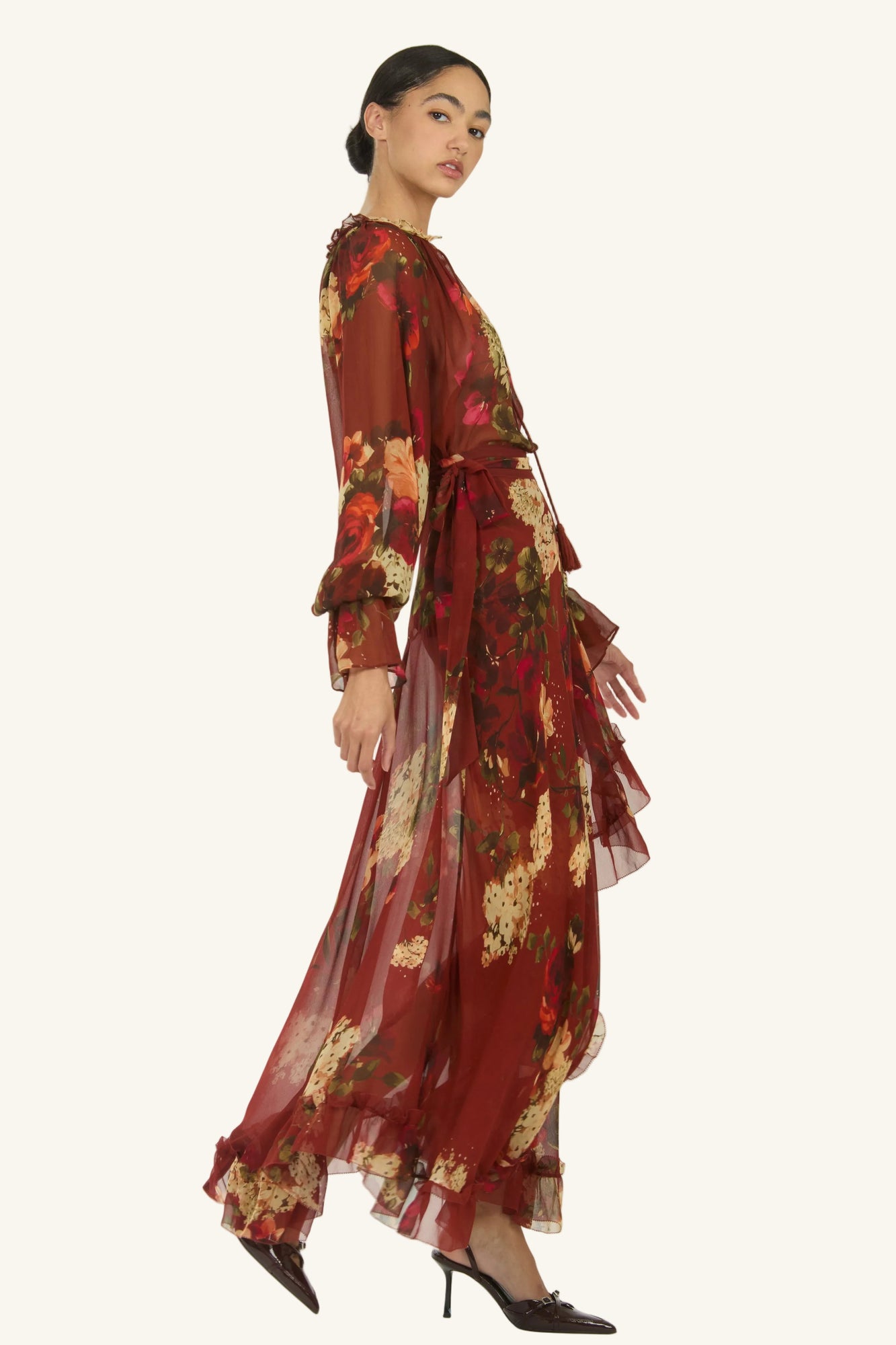 Murray Blouse | Rose Floral