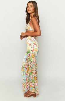 Mykonos Euro Pants | Summer Print