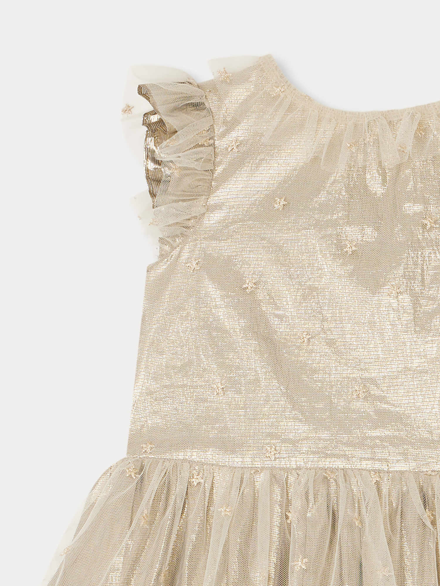 Girl | Bonheur Dress | Gold