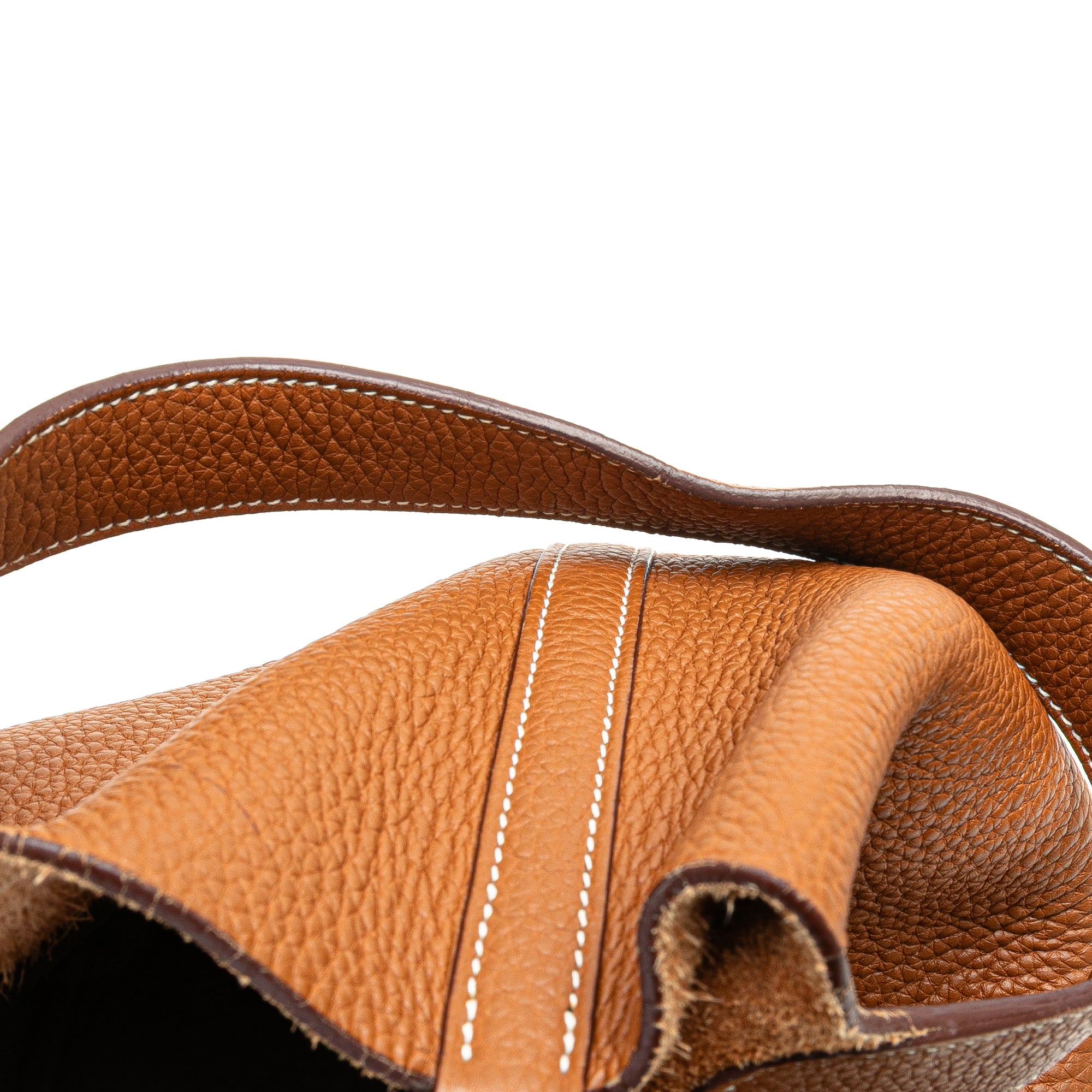 Hermes | Pre-Owned Clemence Picotin 22 | Brown/Camel