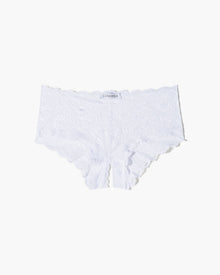 White Hot Pant - Never Say Never Naughtie Low Rise Boyshort