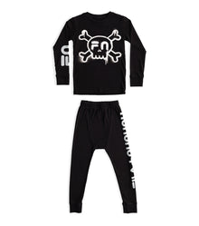 Kid | Skull Loungewear | Black