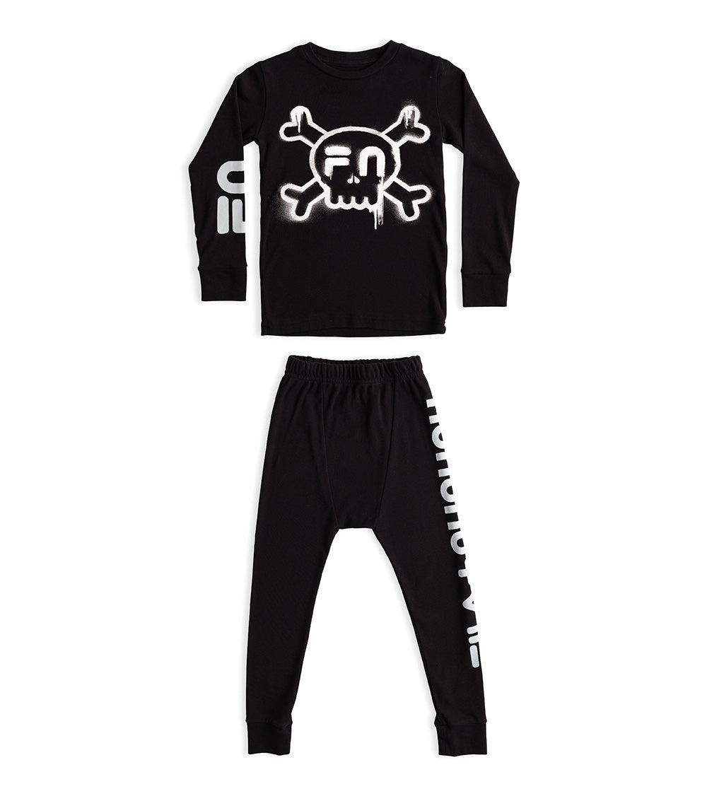 Kid | Skull Loungewear | Black