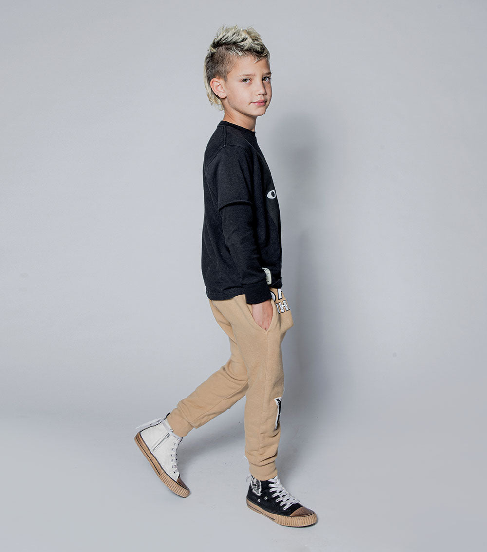 Kid | Say What! Baggy Pants | Mocha