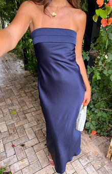 Maiah Maxi Dress | Navy