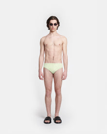 Finn Swim Briefs | Shadow Lime