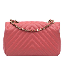Chanel | Pre-Owned Medium Chevron Lambskin Statement Flap | Pink