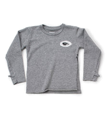 Kid | Side Slit Sweatshirt | Heather Grey