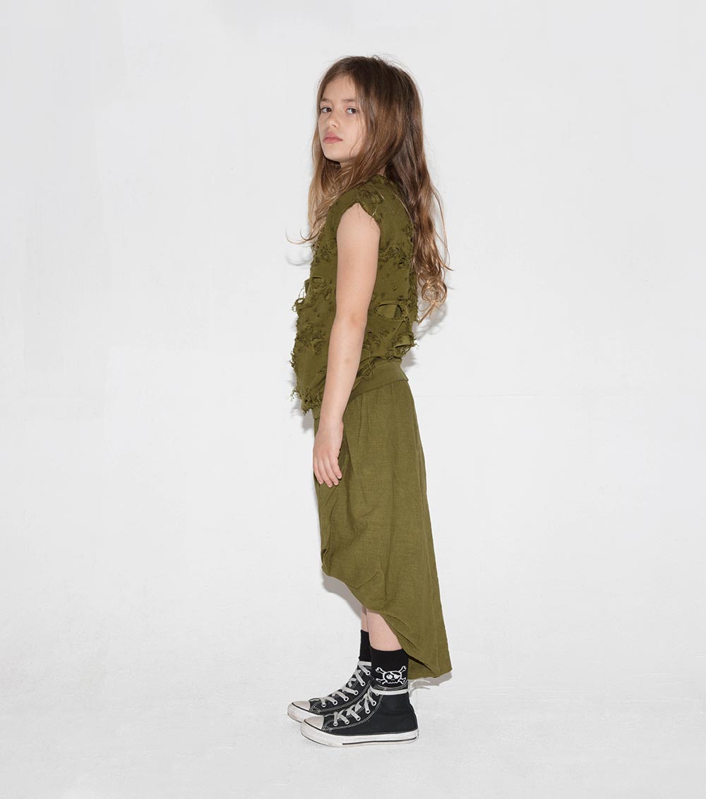 2 lengths balloon skirt 2-3Y