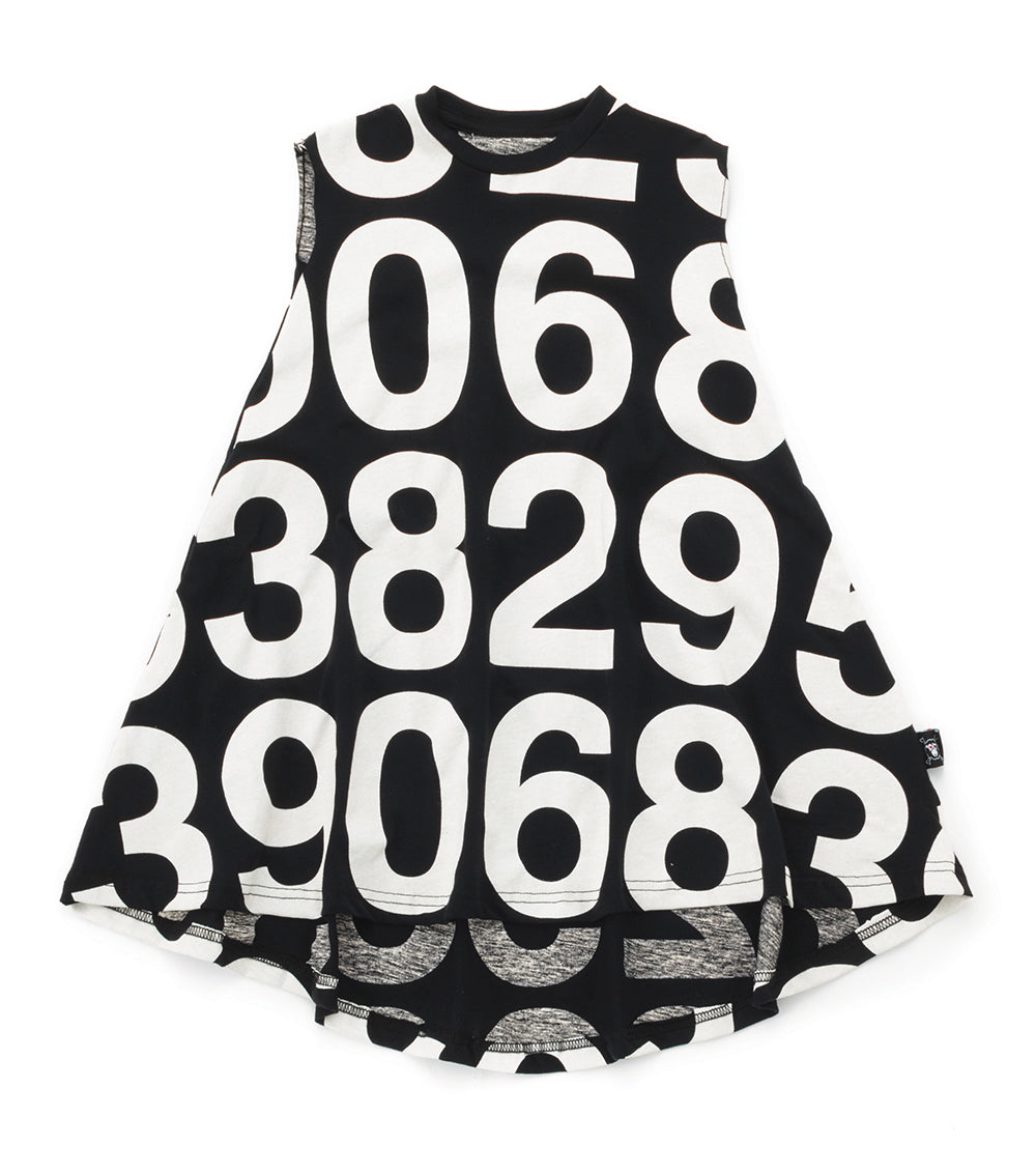 Kid | Numbered 360 Dress | Black