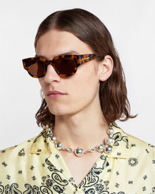 Unisex | Samui Bio-Plastic Sunglasses | Dark Amber